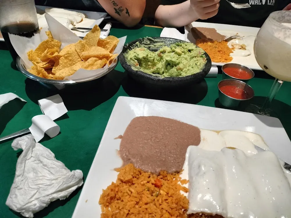 Chicken and Beef Chimichanga